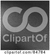 Textured Carbon Fiber Background In Gray - Version 1