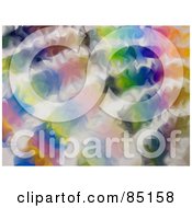 Poster, Art Print Of Funky Colorful Psychedelic Background - Design 3