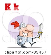 Knight With Letters K