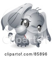 Adorable Big Head Baby Pachyderm by BNP Design Studio