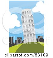 Wind Blowing Around The Tower Of Pisa