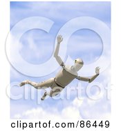 Poster, Art Print Of Dummy Falling From The Sky
