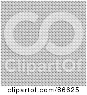 Royalty Free RF Clipart Illustration Of A Background Of White Carbon Fiber