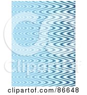 Royalty Free RF Clipart Illustration Of A Background Of Tight Blue Ripples by Arena Creative