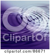 Poster, Art Print Of Purple Ripple Background