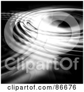 Royalty Free RF Clipart Illustration Of A Circular Dark Ripple Background