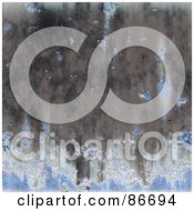 Royalty Free RF Clipart Illustration Of A Grungy Seamless Frozen Wall Background