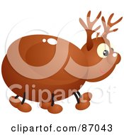 Royalty Free RF Clipart Illustration Of A Cute Shiny Beetle