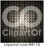 Poster, Art Print Of Light Shining On A Closeup Carbon Fiber Weave