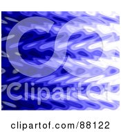 Royalty Free RF Clipart Illustration Of An Abstract Blue Background With Bright White On The Right