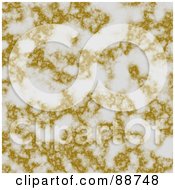 Poster, Art Print Of White And Orange Marble Background