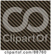 Royalty Free RF Clipart Illustration Of A Diagonal Carbon Fiber Pattern Background