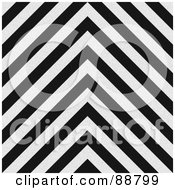 Background Of Black And White Zig Zag Hazard Stripes