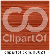 Royalty Free RF Clipart Illustration Of A Seamless Cherry Wood Flooring Background by Arena Creative