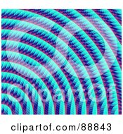 Royalty Free RF Clipart Illustration Of A Purple And Blue Curve Background