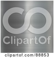 Royalty Free RF Clipart Illustration Of A Brushed Aluminum Background Version 2