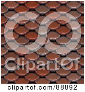 Poster, Art Print Of Shingle Or Scales Background