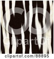 Vertical Background Of Zebra Stripes
