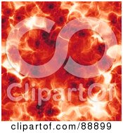 Poster, Art Print Of Fiery Red Explosion Background