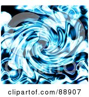 Royalty Free RF Clipart Illustration Of A Swirling Liquid Plasma Background