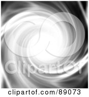 Poster, Art Print Of Spiraling White And Gray Tunnel Vortex