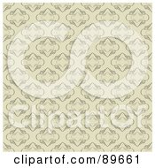 Royalty Free RF Clipart Illustration Of A Seamless Swirl Pattern Background Version 8