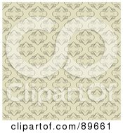 Poster, Art Print Of Seamless Swirl Pattern Background - Version 8