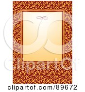 Poster, Art Print Of Invitation Border And Frame With Copyspace - Version 30