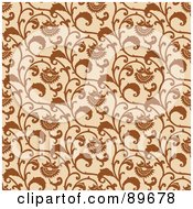 Poster, Art Print Of Seamless Sunflower Pattern Background