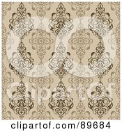 Poster, Art Print Of Seamless Crest Pattern Background - Version 12