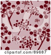 Seamless Twig Pattern Background