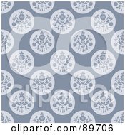 Poster, Art Print Of Seamless Floral Pattern Background - Version 41