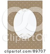 Poster, Art Print Of Invitation Border And Frame With Copyspace - Version 16