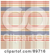 Poster, Art Print Of Seamless Plaid Pattern Background - Version 3