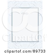 Royalty Free RF Clipart Illustration Of An Invitation Border And Frame With Copyspace Version 28
