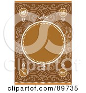 Poster, Art Print Of Invitation Border And Frame With Copyspace - Version 32