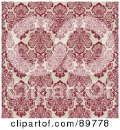 Poster, Art Print Of Seamless Floral Pattern Background - Version 33