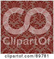 Royalty Free RF Clipart Illustration Of A Seamless Crest Pattern Background Version 8