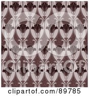 Royalty Free RF Clipart Illustration Of A Seamless Floral Pattern Background Version 35