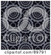 Poster, Art Print Of Seamless Circle Pattern Background - Version 4