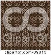 Royalty Free RF Clipart Illustration Of A Seamless Pattern Background Version 9