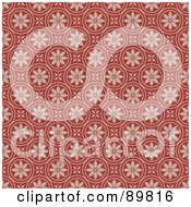 Poster, Art Print Of Seamless Floral Pattern Background - Version 15