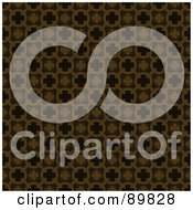 Royalty Free RF Clipart Illustration Of A Seamless Circle Pattern Background Version 7