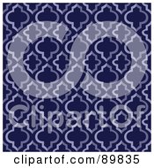 Poster, Art Print Of Seamless Crest Pattern Background - Version 7