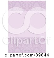 Poster, Art Print Of Invitation Border And Frame With Copyspace - Version 11