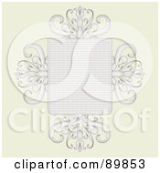 Poster, Art Print Of Invitation Border And Frame With Copyspace - Version 9