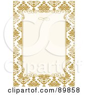 Poster, Art Print Of Invitation Border And Frame With Copyspace - Version 12