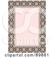 Poster, Art Print Of Invitation Border And Frame With Copyspace - Version 10