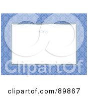Royalty Free RF Clipart Illustration Of An Invitation Border And Frame With Copyspace Version 1