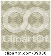 Poster, Art Print Of Seamless Leaf Pattern Background - Version 1